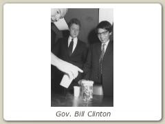 Gov. Bill Clinton