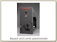 Bausch and Lomb spectrometer